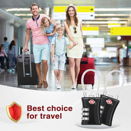 Thumbnail 5 de Oderra Candado Taquilla TSA 3 dígitos — pack 2 🔒