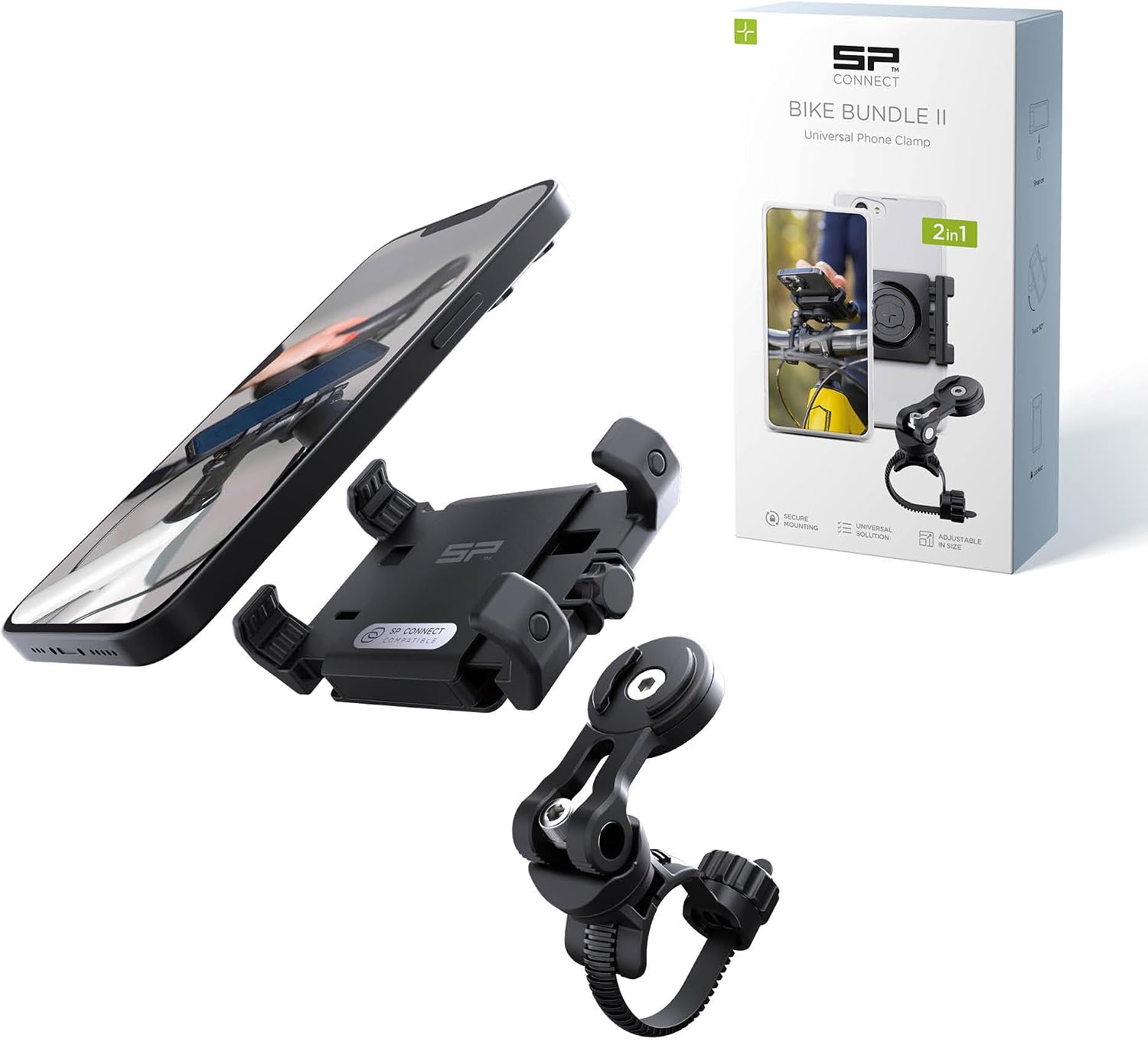 Detalle de SP CONNECT Bike Bundle II abrazadera 58-85 mm