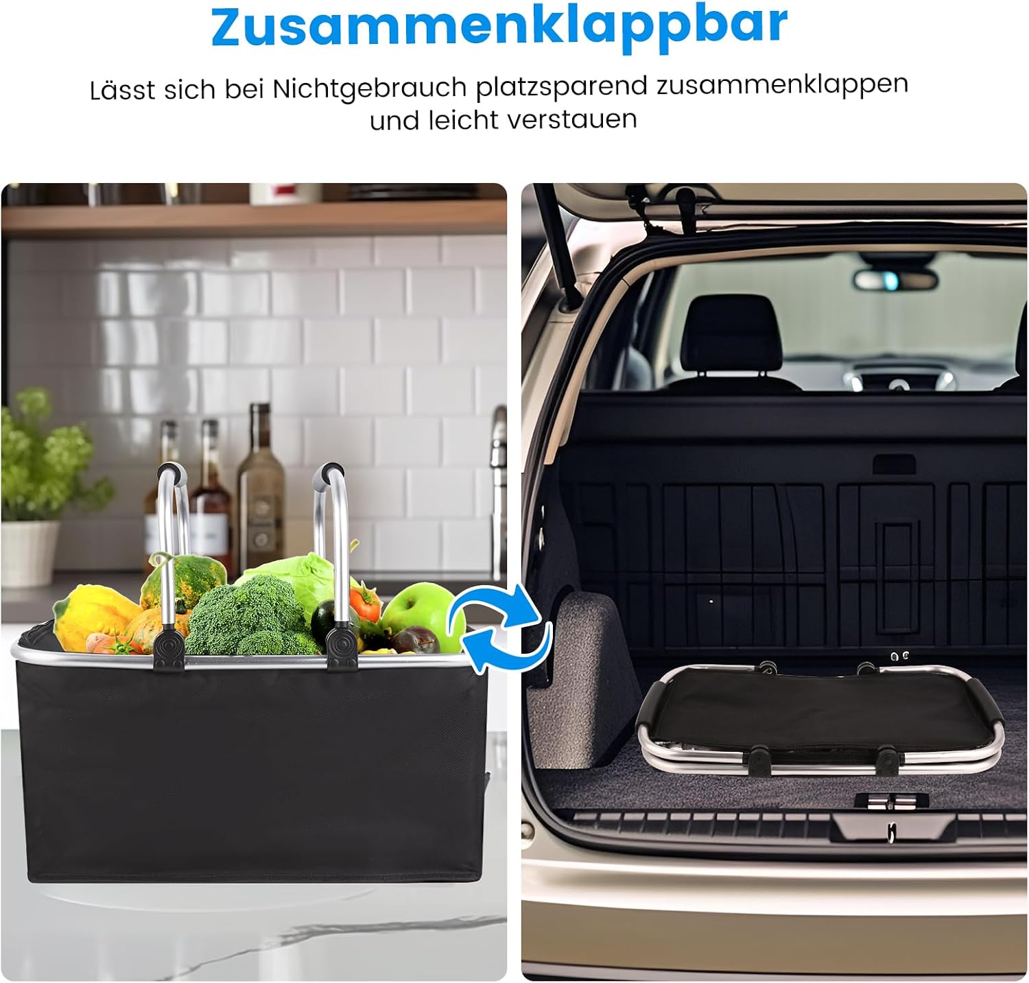 Thumbnail 4 de Kühlkorb Einkaufskorb 30 l mit Reißverschluss