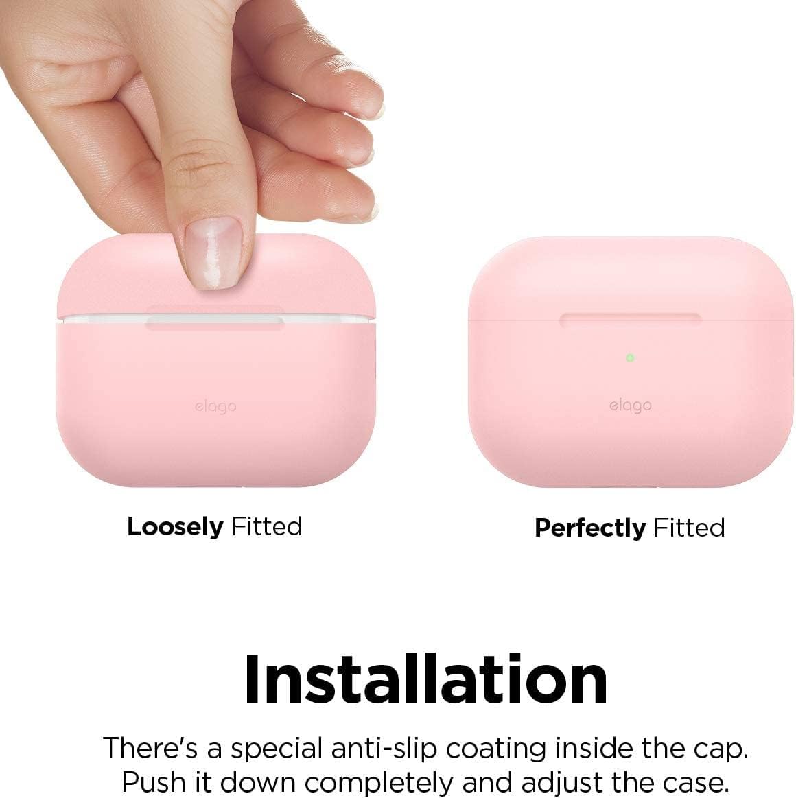 Thumbnail 4 de elago Coque silicone pour AirPods Pro 2 Lovely Rose