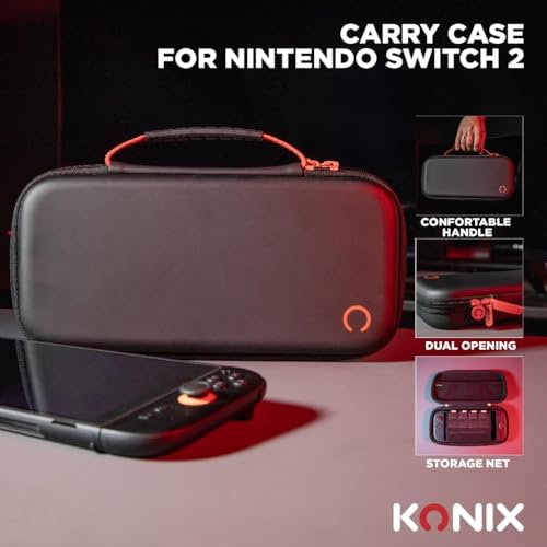 Thumbnail 3 de Konix Carry Bag para Nintendo Switch 2, 8 juegos