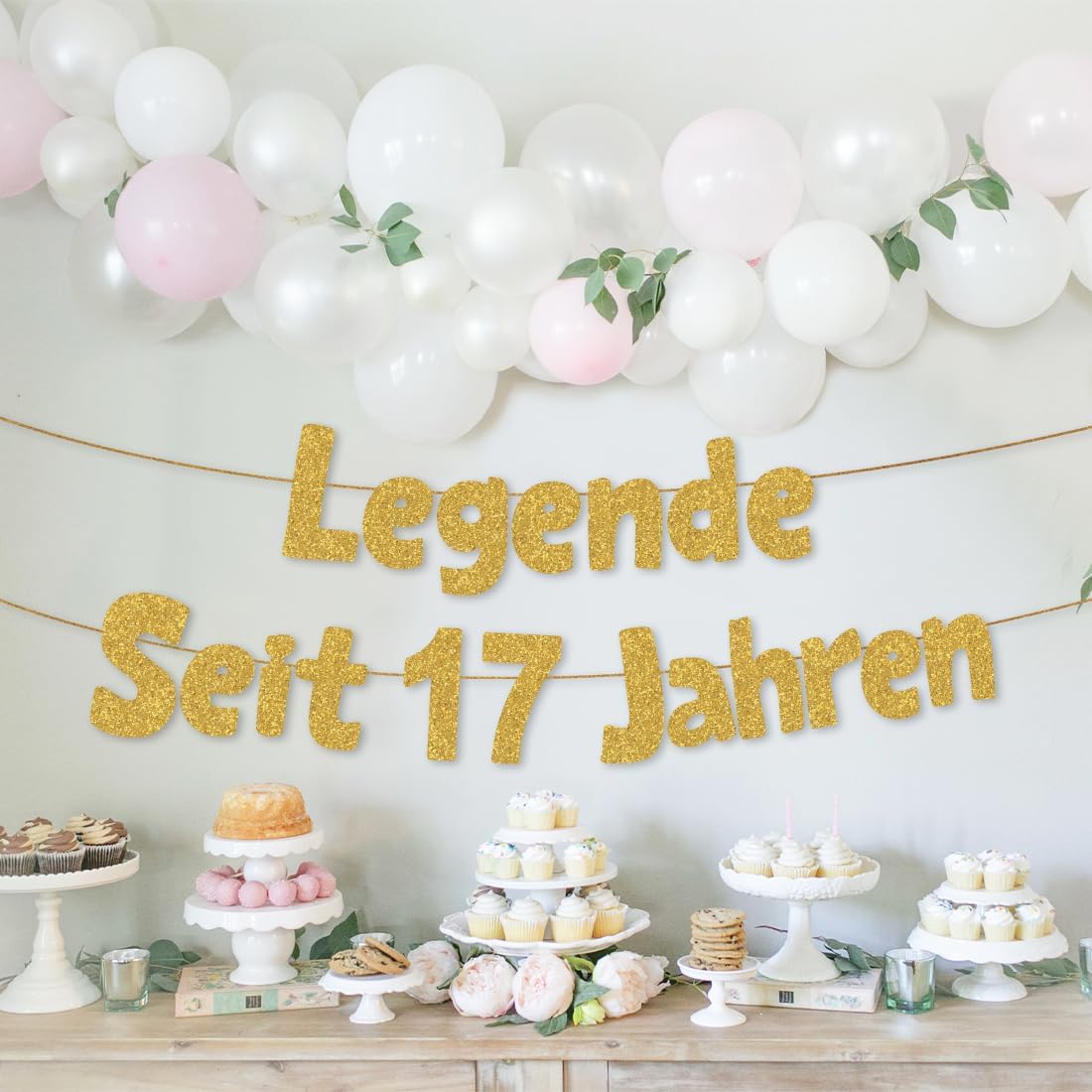 Thumbnail 5 de HUKUMA Legende „Seit 17 Jahren“ – Banner zur 17. Geburtstagsfeier (1,5 m)