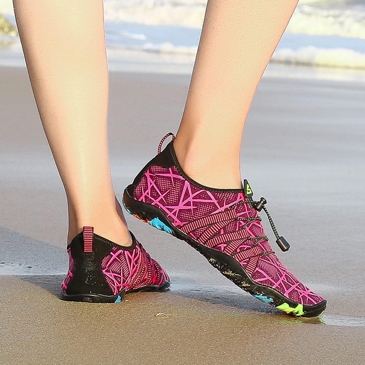 Thumbnail 1 de SAGUARO Chaussures Aquatiques Homme/Femme – Chaussures de plage à séchage rapide et drainage efficace