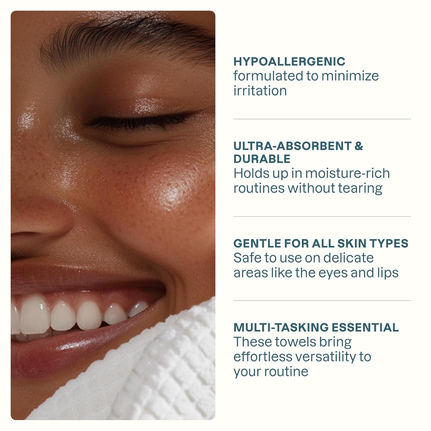 Detalle 2 de Cliganic Facial Towelettes XL