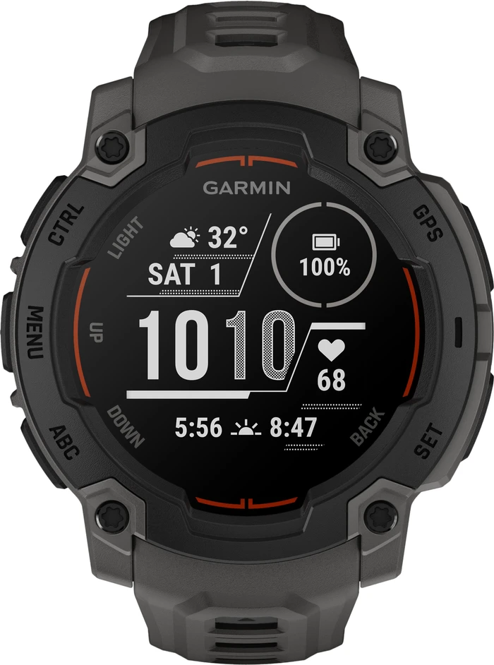 Detalle 2 de Garmin Instinct E 45 mm Schwarz/Grau