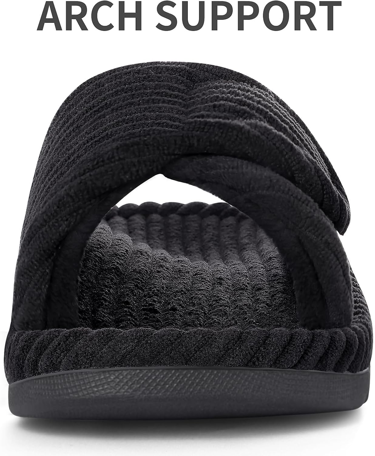 Detalle 2 de Litfun Orthopädische Damen Hausschuhe Memory Foam