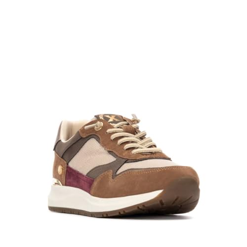 Detalle 2 de XTI 14420601 Zapatilla mujer taupe talla 37