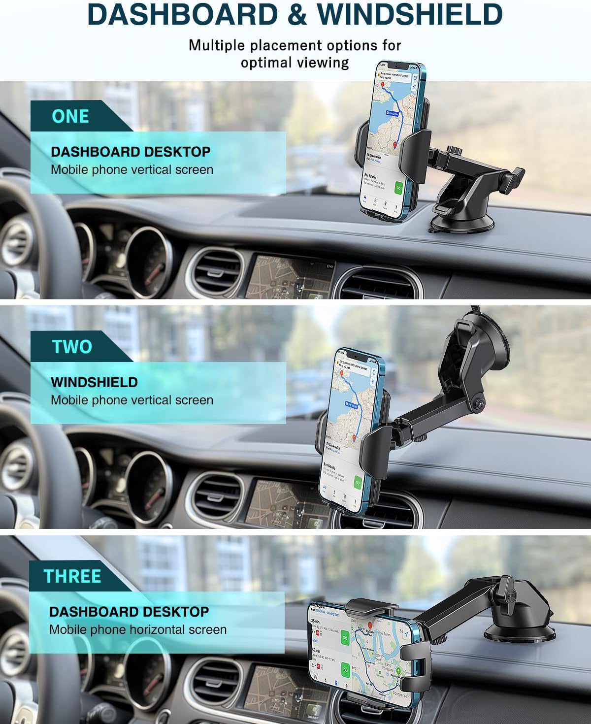 Thumbnail 2 de Hoppac Handyhalterung Auto 360°