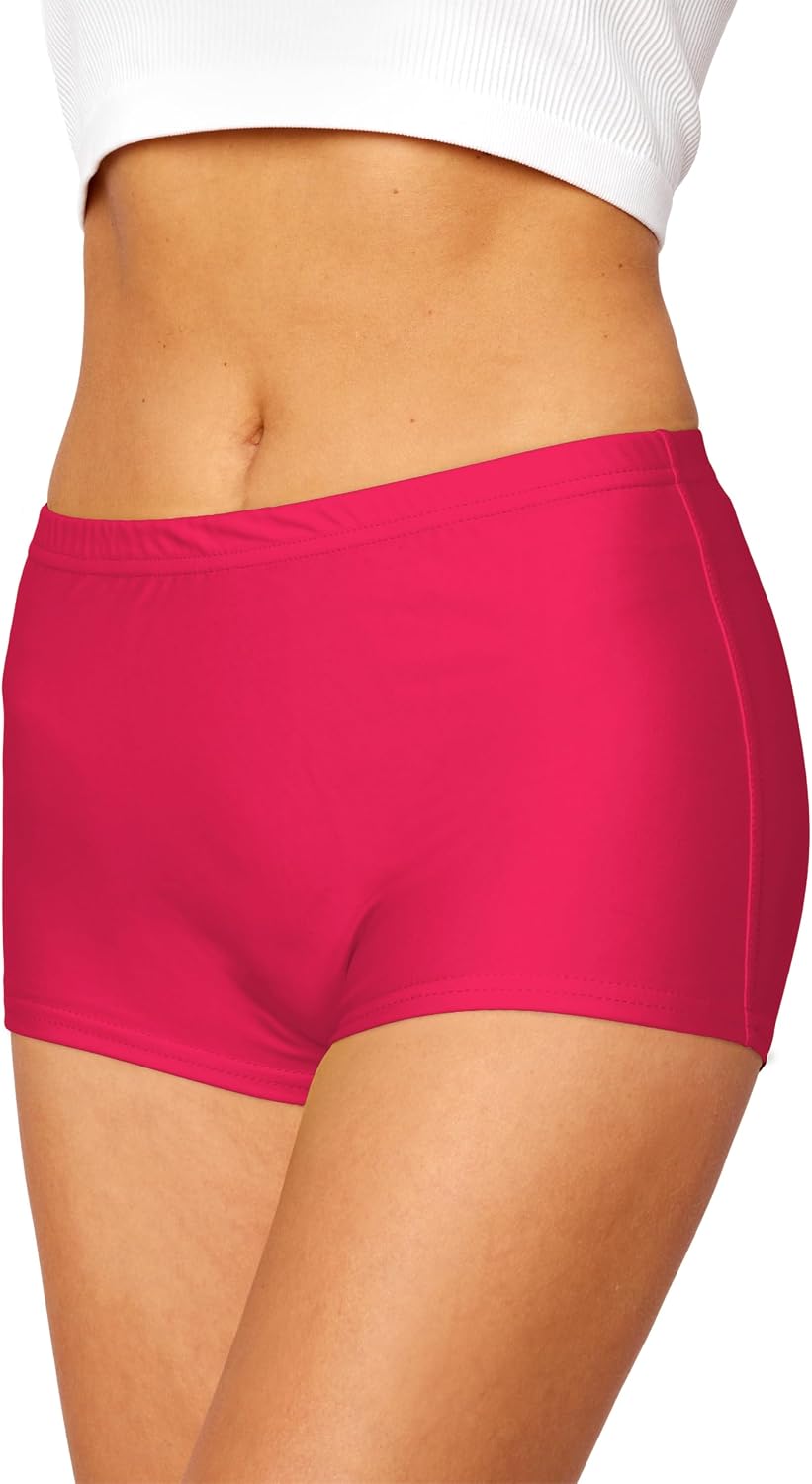 Detalle de Merry Style Short de bain sport femme L23L1 – couleur intense, UPF 50+ et séchage rapide