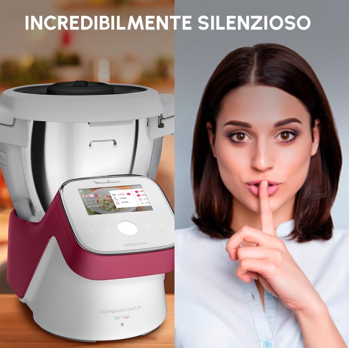 Thumbnail 4 de Moulinex I-Companion Touch robot cucina 1550 W