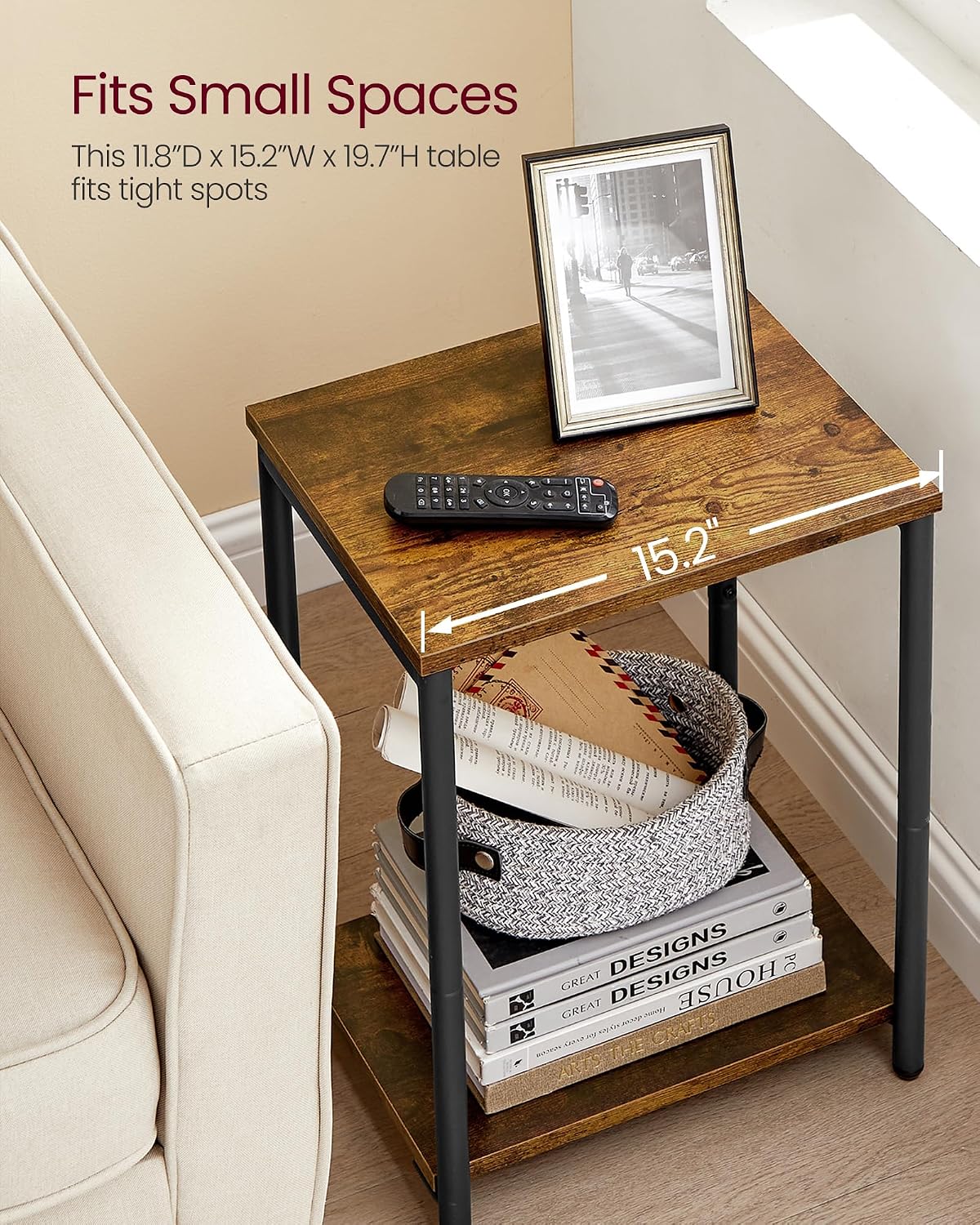 Thumbnail 6 de VASAGLE Side Tables Set of 2