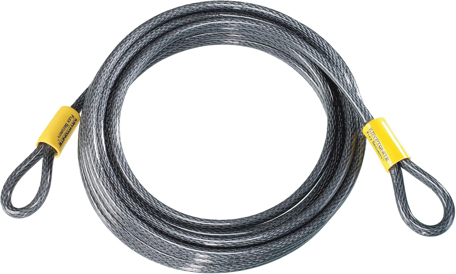 Detalle de Kryptonite KryptoFlex Security Cable braided steel bike lock cable with looped ends