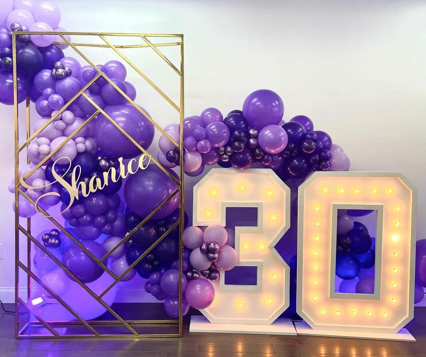 Thumbnail 1 de Kelfara Purple latex balloons, 100 pack