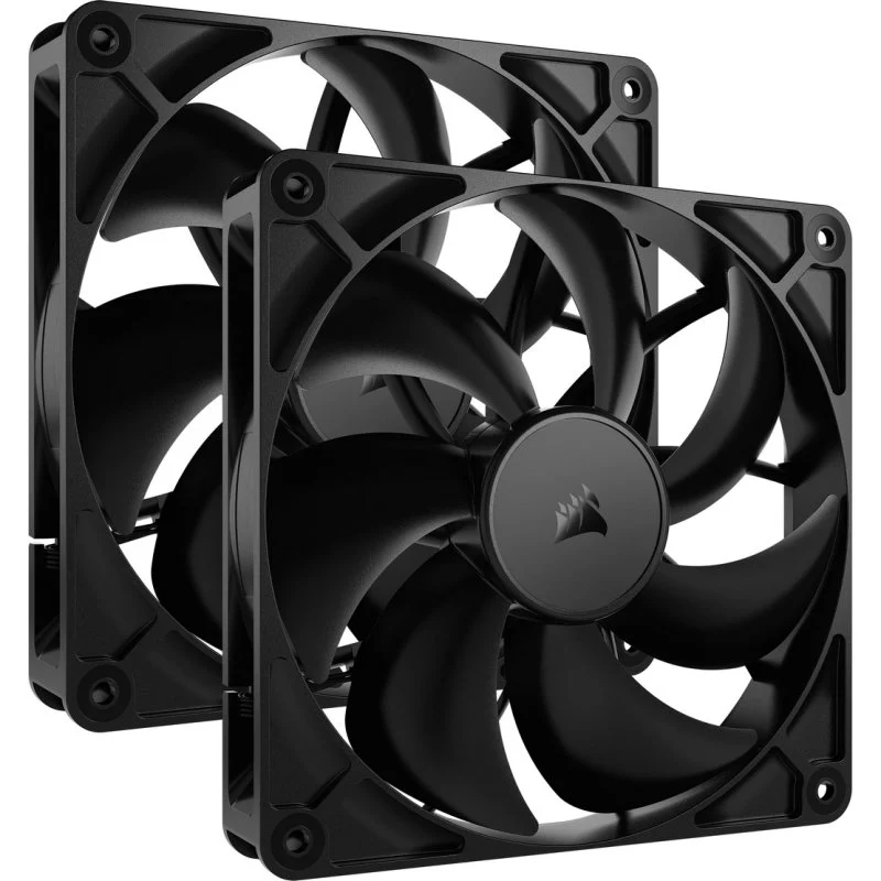 Detalle de Corsair RS140 Pack Doble Ventilador Suplementario PWM 140mm Negro