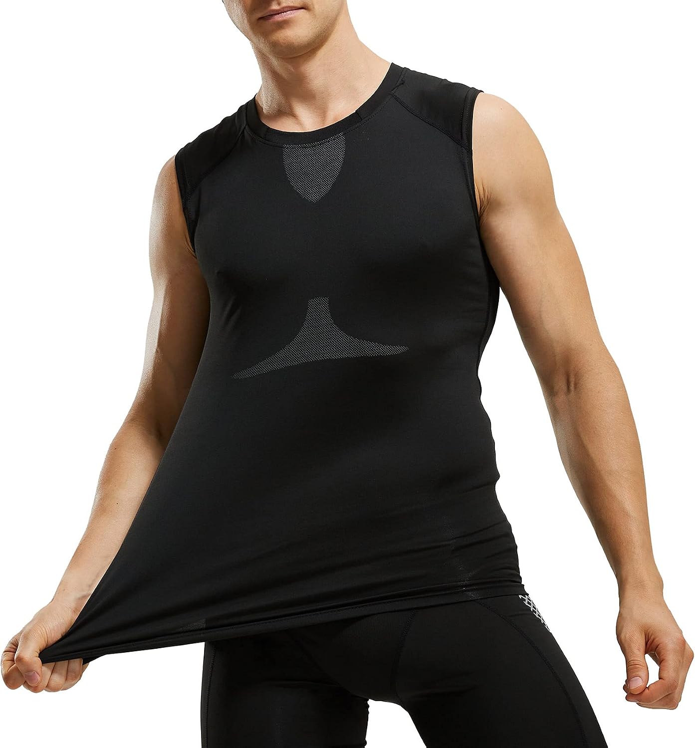 Detalle 2 de AMZSPORT Canotta Compressione Uomo asciugatura rapida