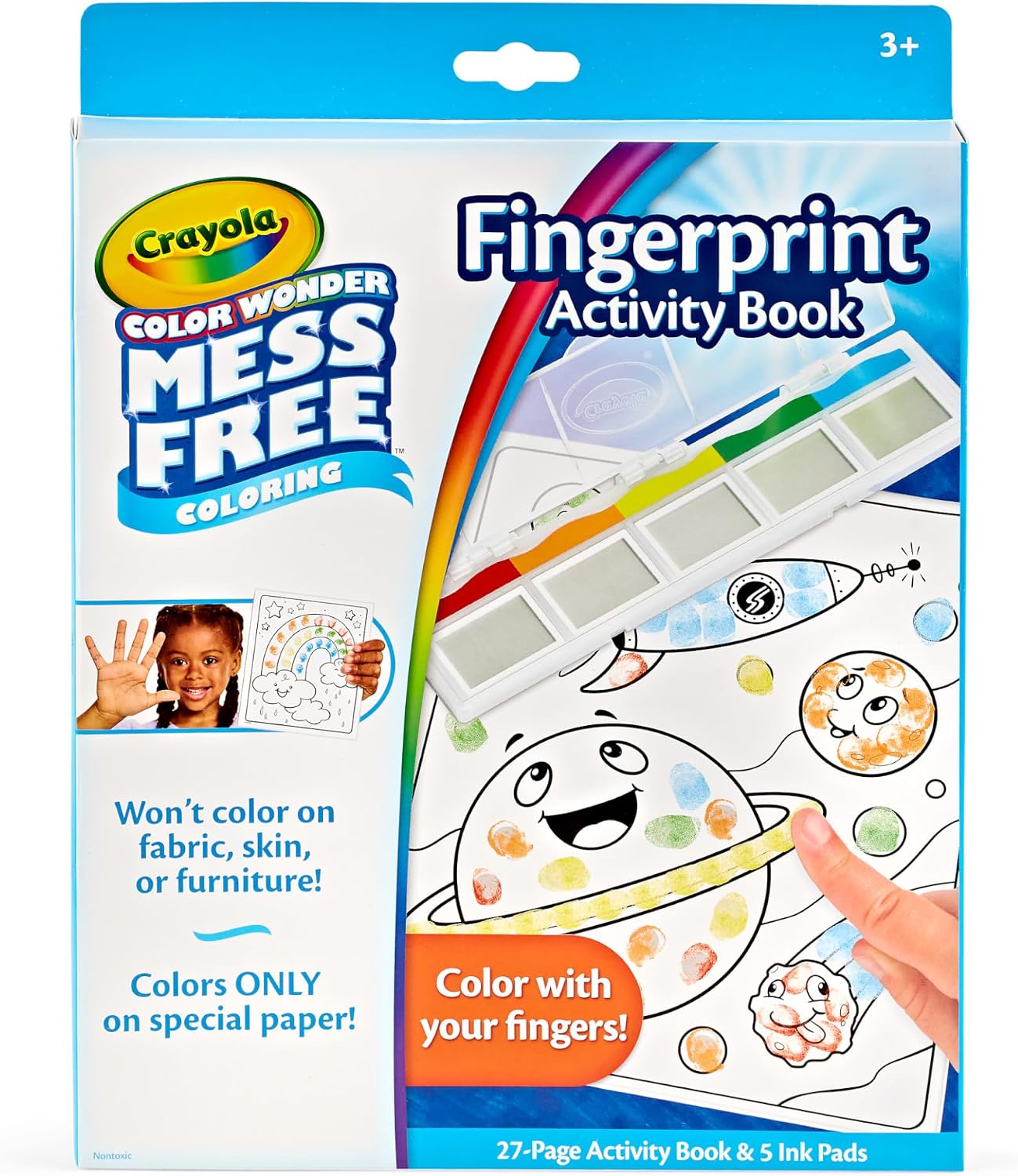 Detalle 2 de Crayola Color Wonder Fingerprint Ink Set ✏