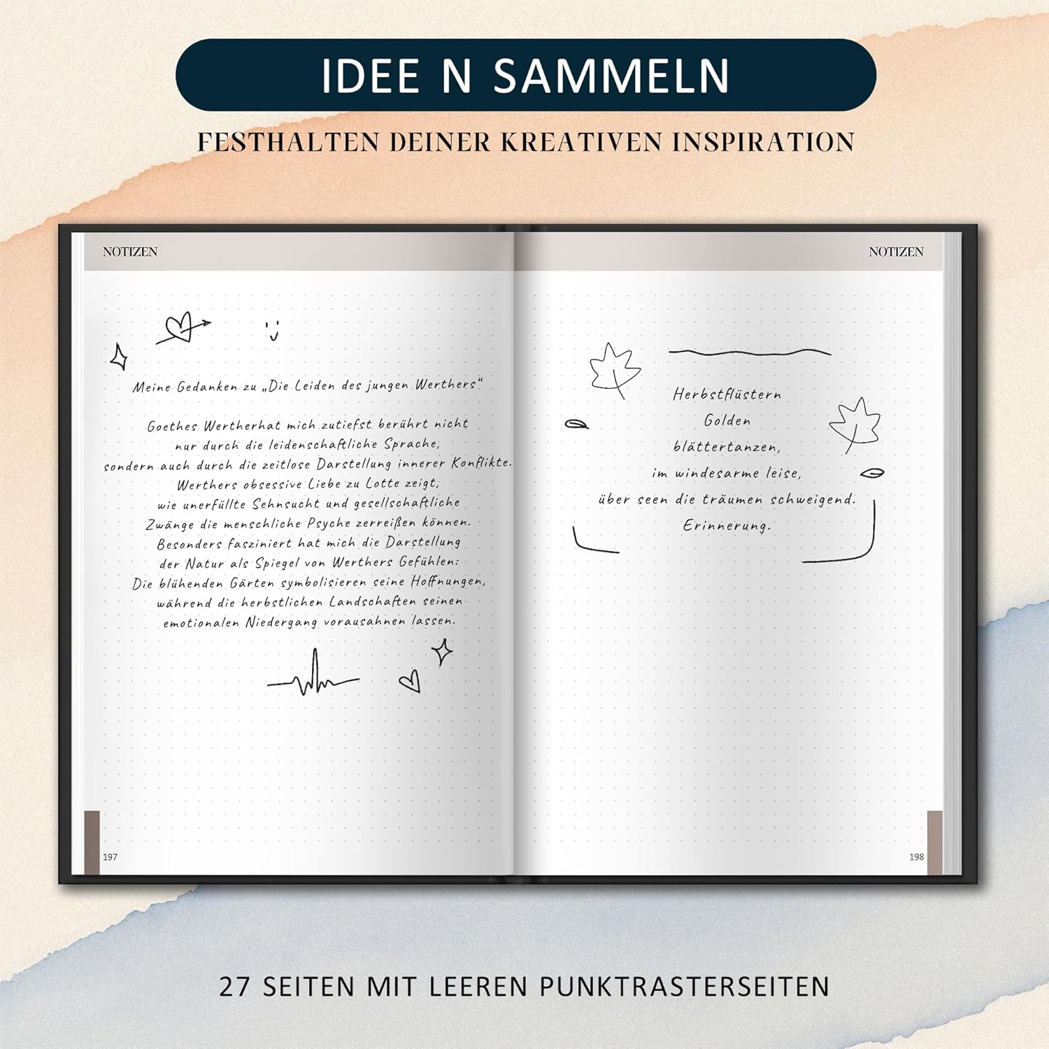 Thumbnail 5 de BIROYAL Book Journal Lesetagebuch 52 📚