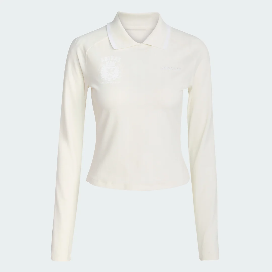 Thumbnail 3 de Camiseta manga larga Crest de Adidas – color Blanco