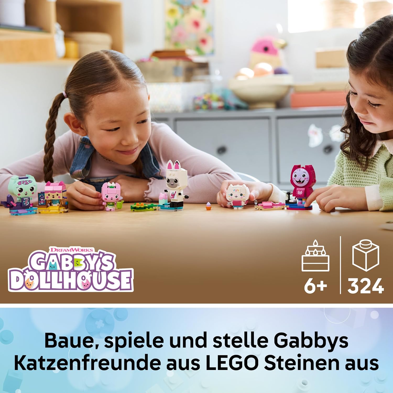 Detalle 2 de LEGO Gabby puppenhaus Katzenfreunde 11215