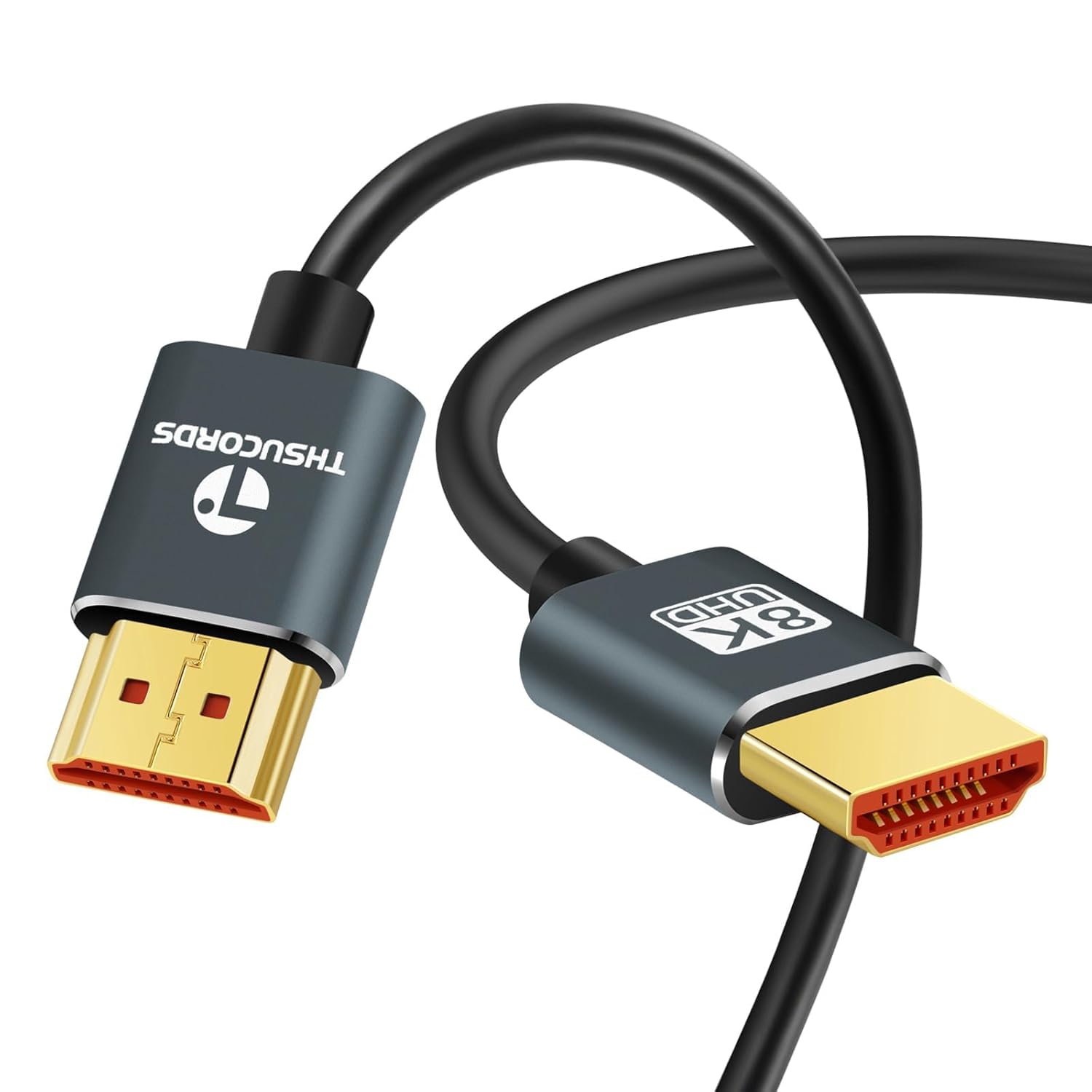 Thumbnail 6 de Thsucords Ultra Thin 8K/4K HDMI Cables – 3m, 5 Pack (HDMI 2.1, 48Gbps, eARC)