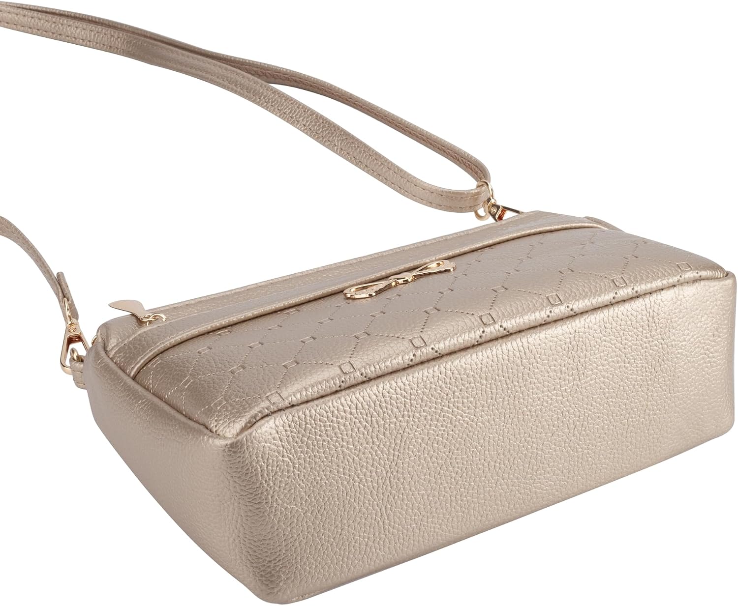 Thumbnail 4 de FULEI Small PU Leather Crossbody Bag