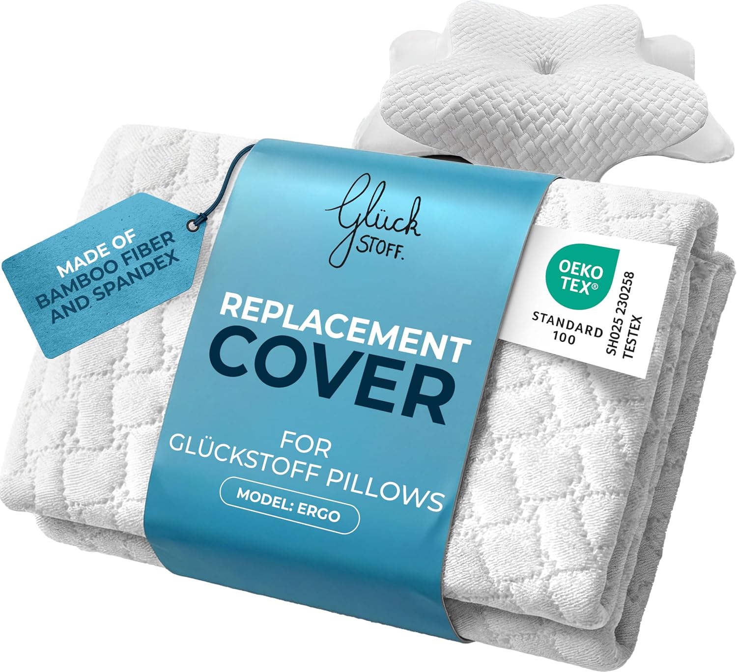 Thumbnail 5 de Glückstoff Orthopedic Neck Pillow for All Sleep Types