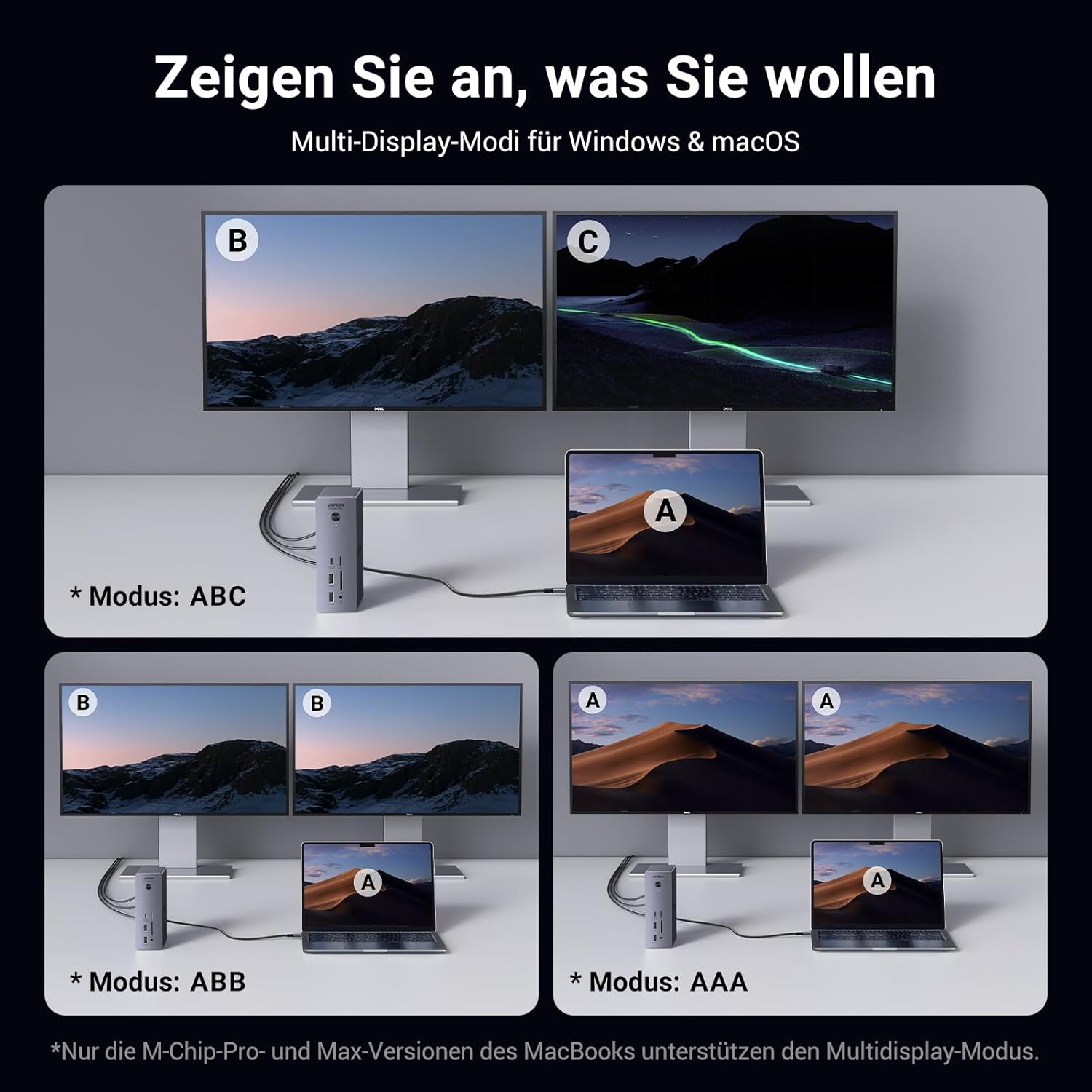 Thumbnail 4 de UGREEN Revodok Max Thunderbolt 4 Dock 90W
