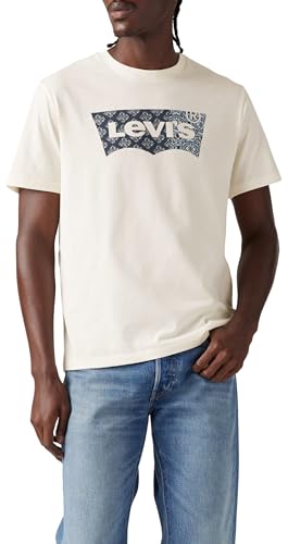 Detalle de Levi's Graphic Crewneck tee Camiseta Batwing Bandana Fill S