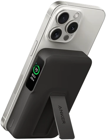 Thumbnail 6 de Anker Wireless Powerbank Schwarz mit MagSafe und Qi2 Magnet 10.000 mAh – Schnellladen