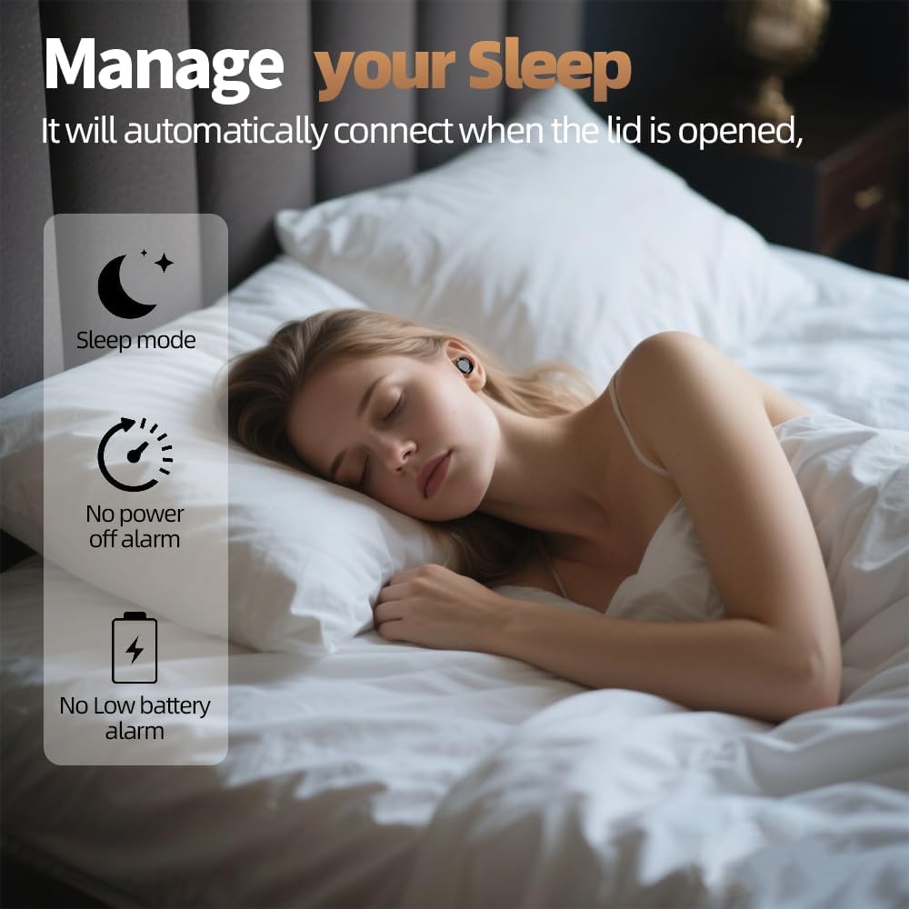 Thumbnail 3 de PWTEK Mini Sleep Earbuds 47 hrs wireless earbuds