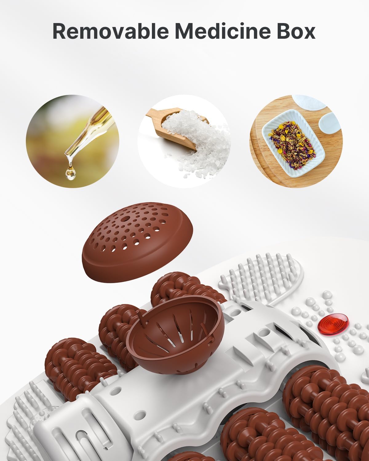 Detalle 2 de RENPHO Foot spa massager with heater