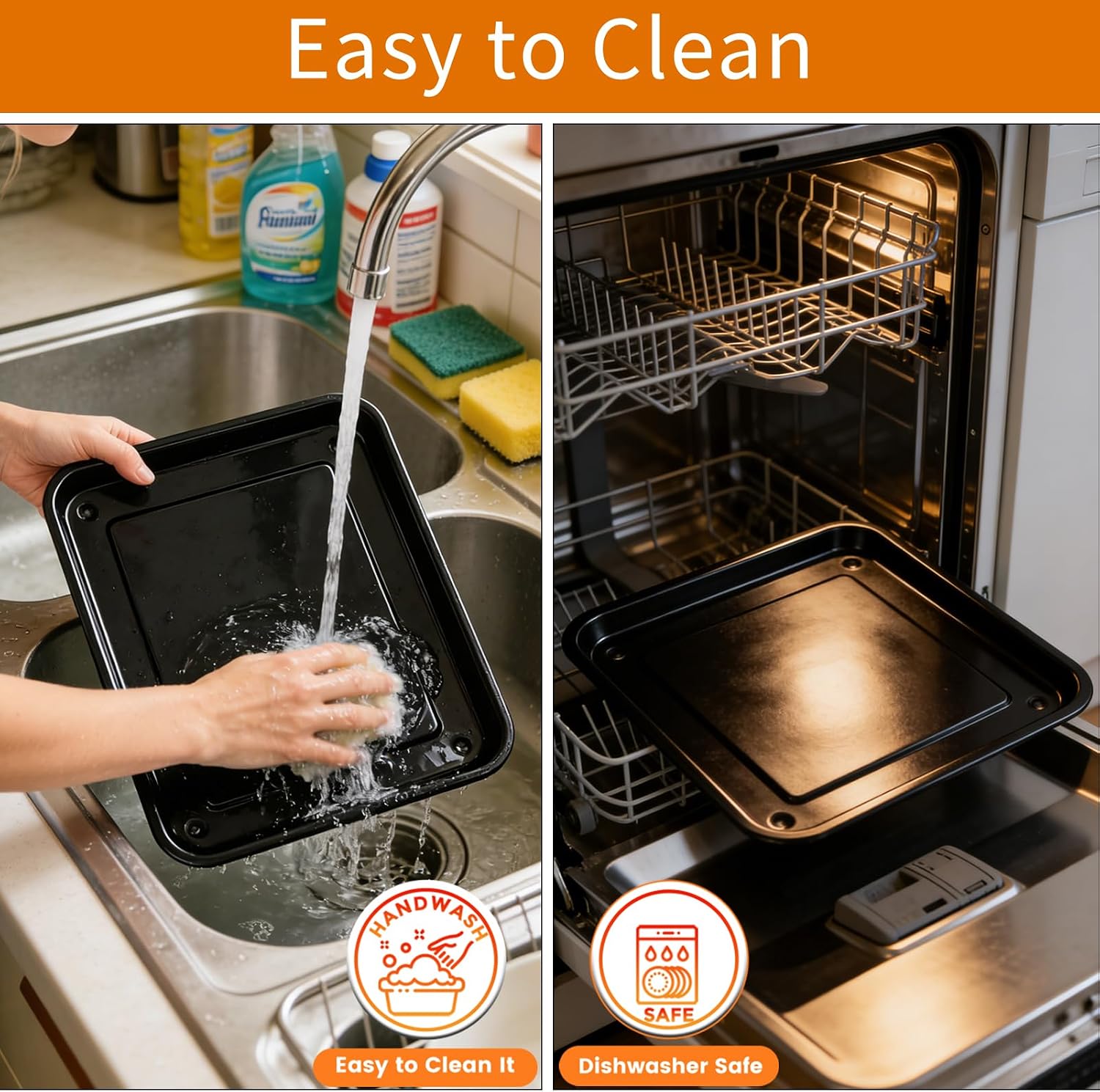 Thumbnail 4 de GCQFZ Air Fryer Crisper Tray 12.2 × 12.2 inches