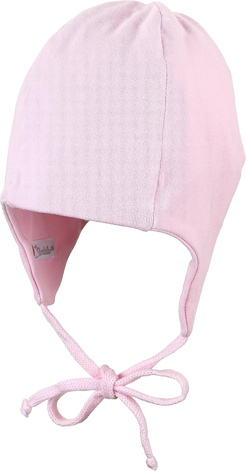 Thumbnail 4 de Sterntaler Berretto bebé Bimba: morbido cappellino rosa per neonata, 1–2 mesi