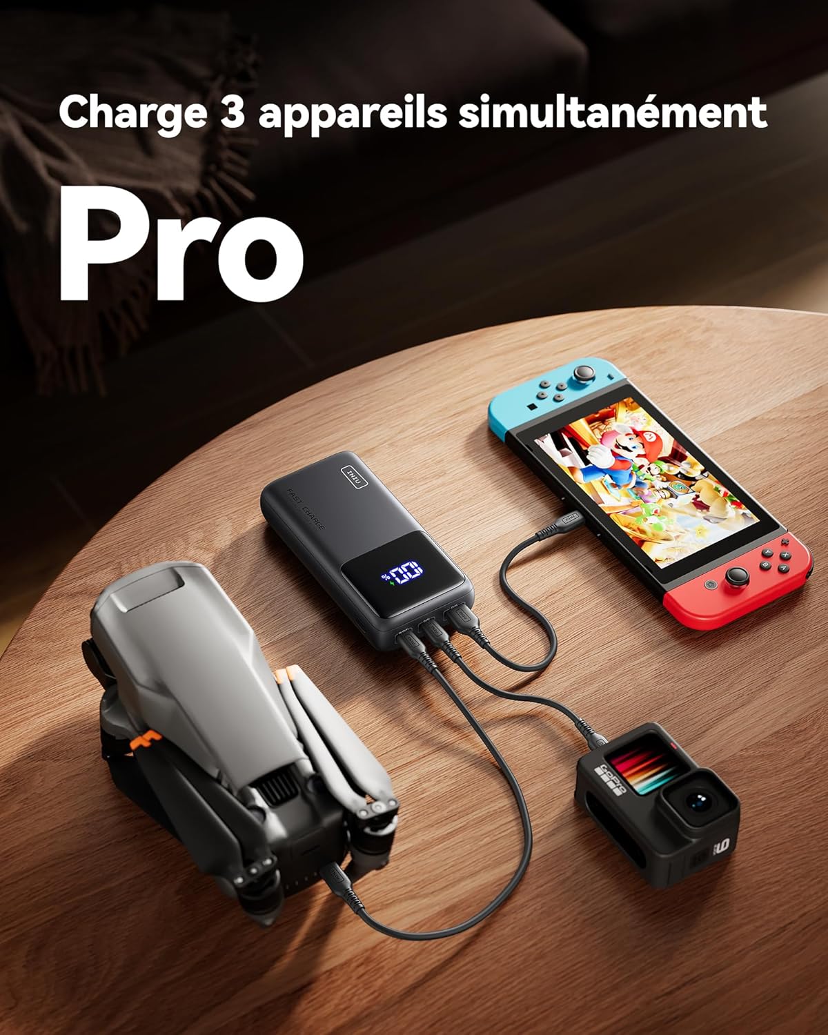 Thumbnail 4 de INIU Batterie 25000mAh 100W pour PC portable