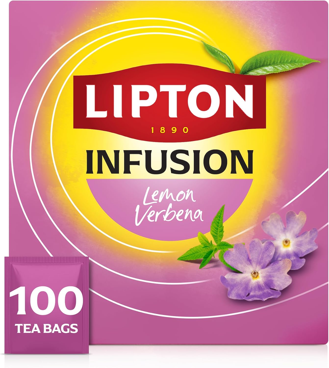 Detalle 2 de Lipton Séléction Détente Coffret Thé Noir Fruits Rouges – 100 Sachets