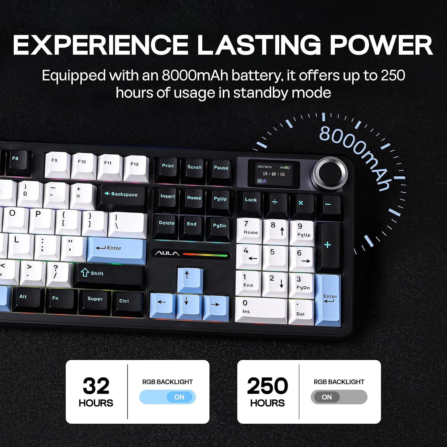 Thumbnail 4 de EPOMAKER X Aula F108 PRO 8000mAh keyboard ⌨