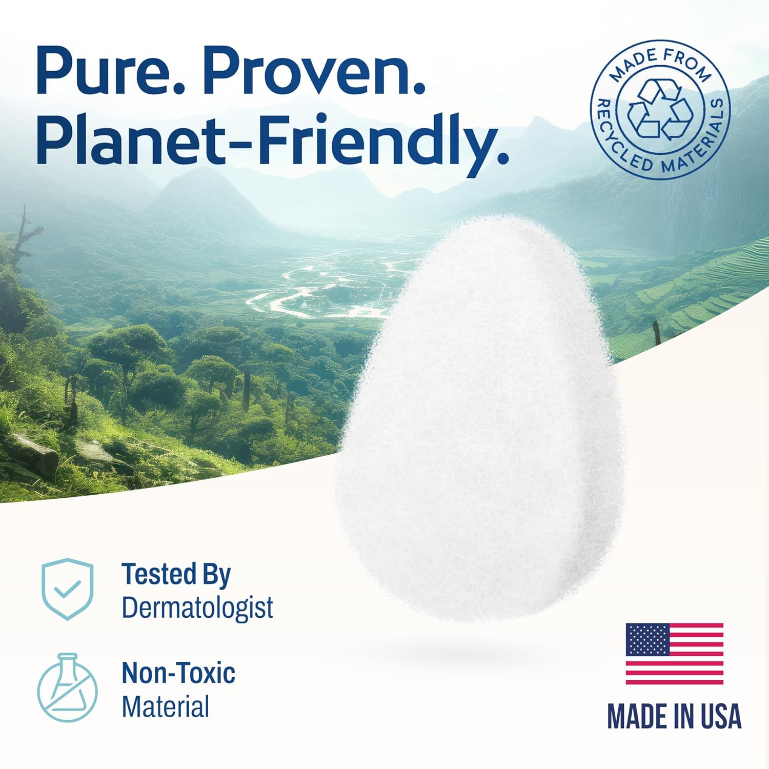 Thumbnail 5 de HartFelt Regular Exfoliating Facial Sponge 10-pack