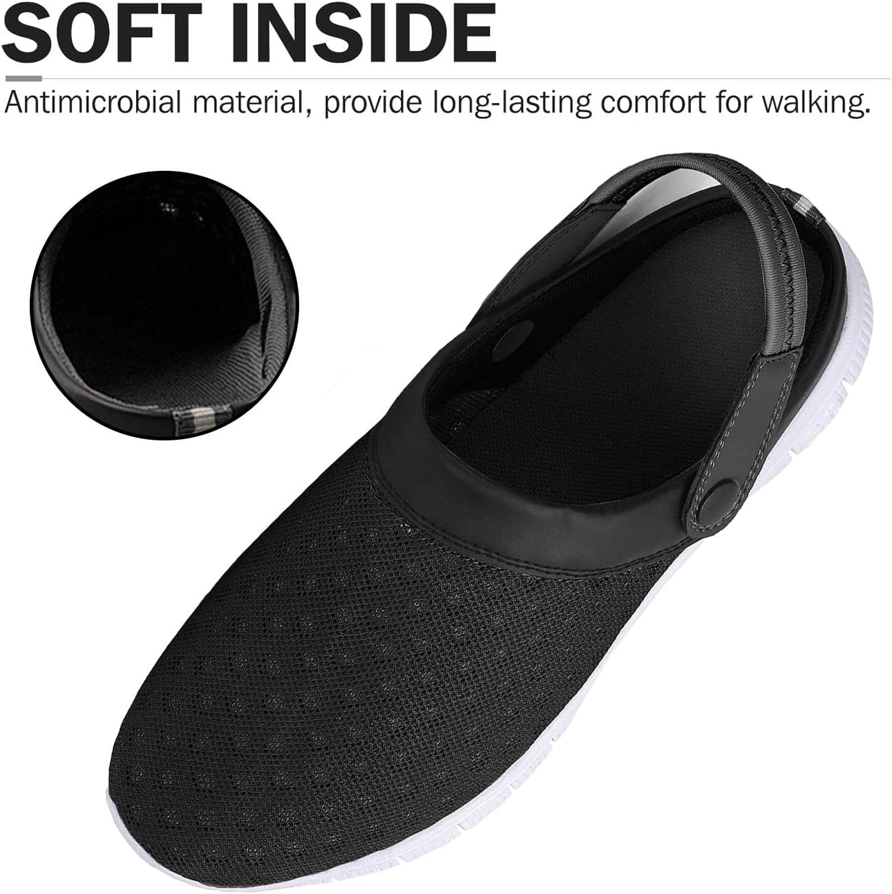 Detalle de SAGUARO Zoccoli e Sabot Sandali da Spiaggia Traspirante per Adulto Unisex