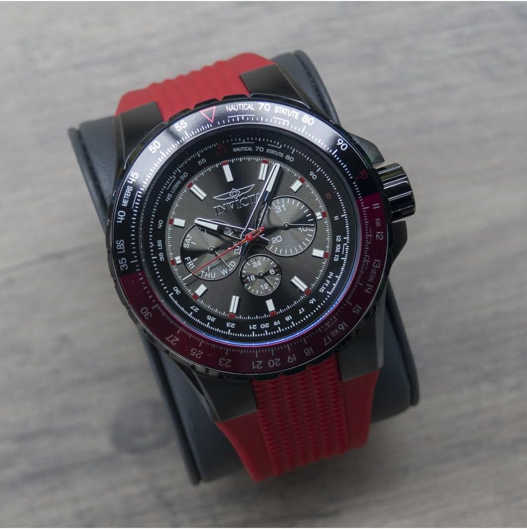 Thumbnail 2 de Invicta Aviator 33039 : montre homme à mouvement quartz, acier inoxydable 50 mm