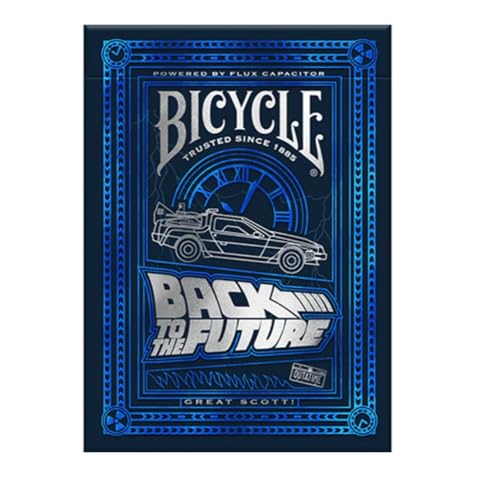Detalle 2 de Bicycle - Jeu de 54 Cartes à Jouer Edition Retour vers le Futur - Collection Ultimates