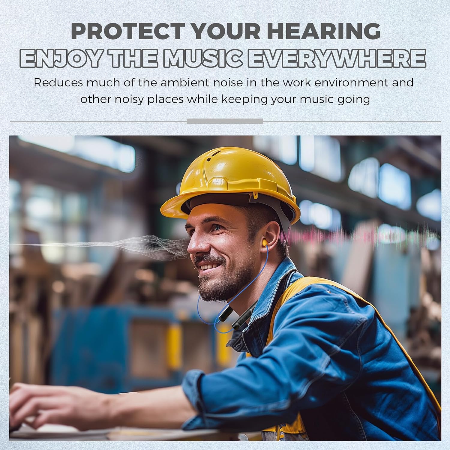 Detalle 2 de Mipeace MIPEACE Bluetooth Earplug Headphones 20+Hour