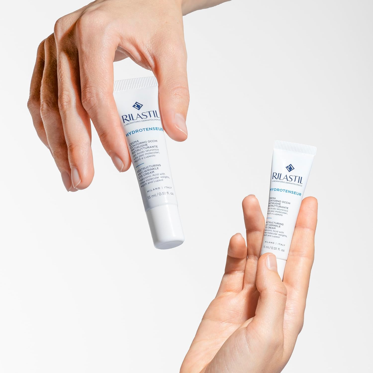 Thumbnail 2 de Rilastil Hydrotenseur Crème Contour des Yeux anti-rides hydratante et nourrissante – Triple action anti-âge, 15 ml