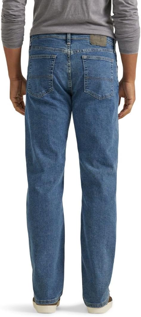 Detalle de Wrangler Authentics Jeanshose für Herren mit elastischem Komfortbund