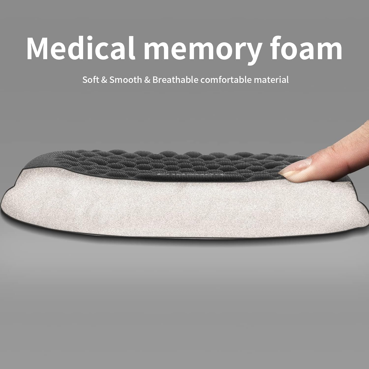 Detalle de Vaydeer Wrist Rest Pad Ergonomico in Gel nero