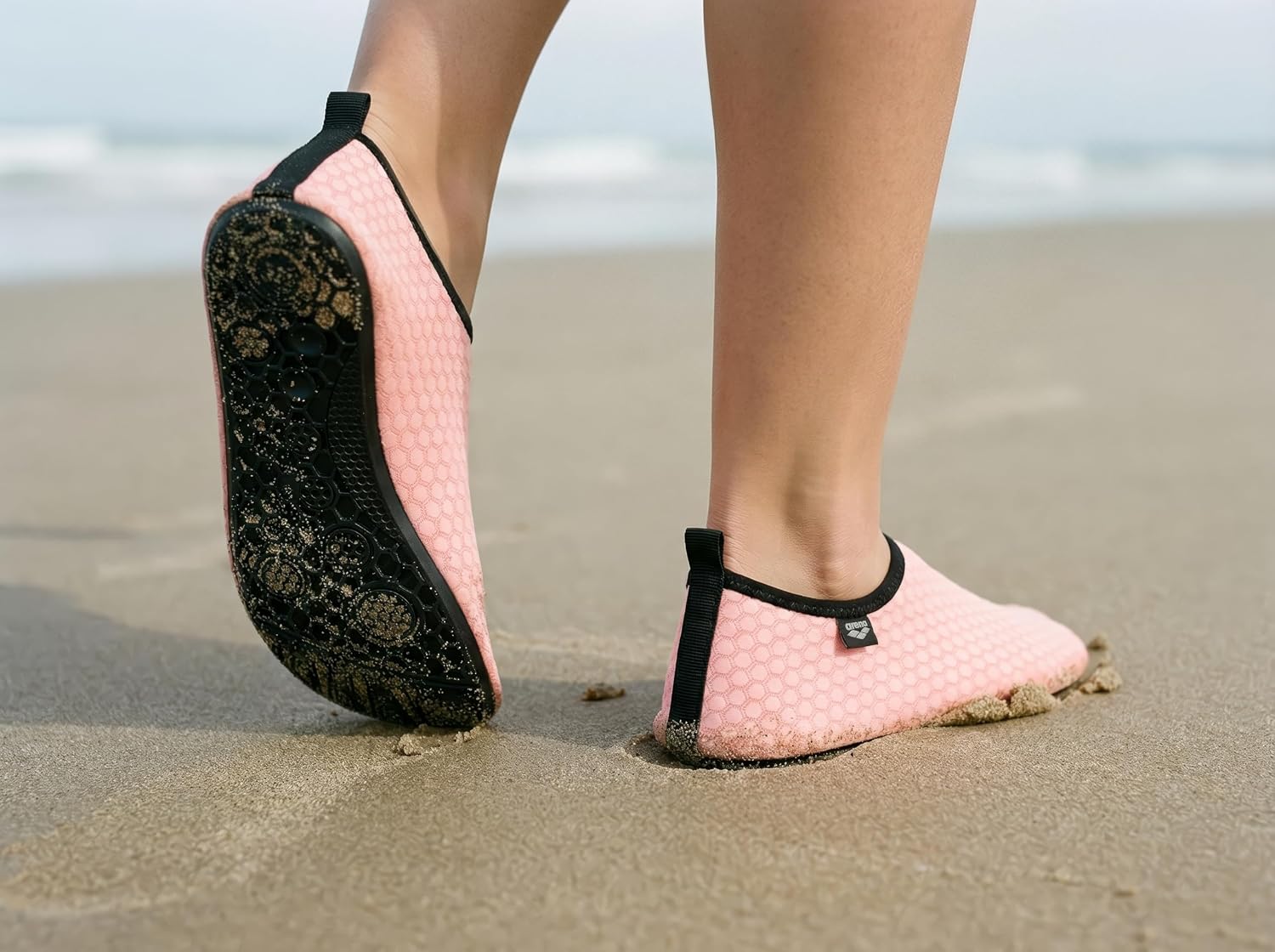 Detalle de Arena Aqua Socks Honeycomb Wasserschuhe – Unisex, schnelltrocknend und griffig