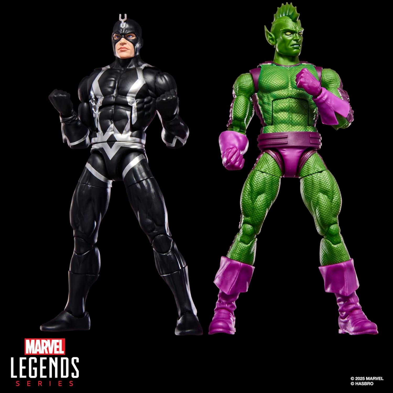 Thumbnail 3 de Hasbro Marvel Legends Series: Freccia Nera e Triton Inumani, confezione da 2 action figure