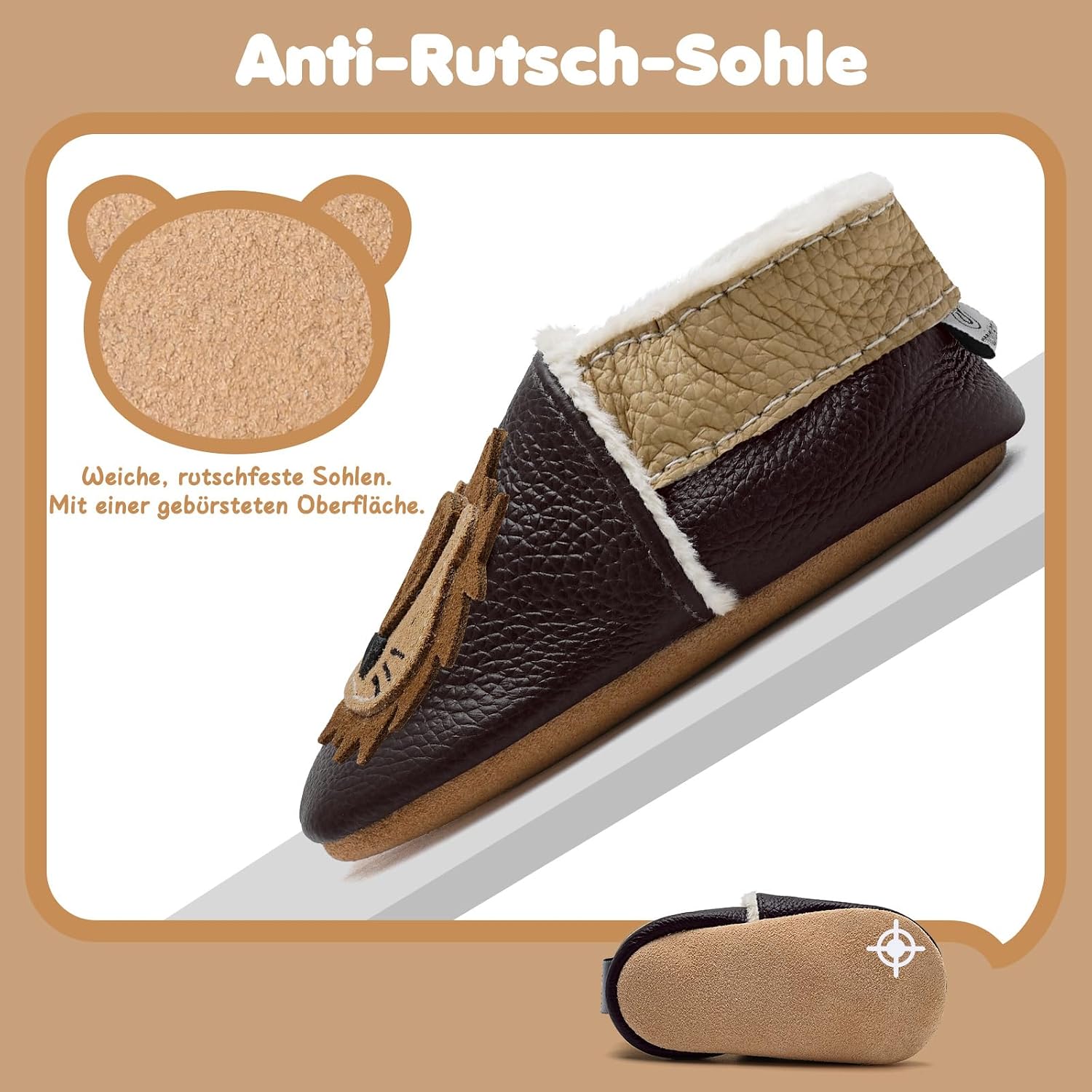 Detalle 2 de IceUnicorn Krabbelschuhe Baby Winter