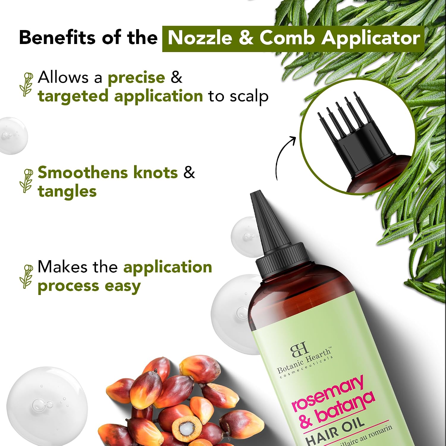 Thumbnail 1 de Botanic Hearth Hair Growth Oil 6.7 Fl Oz