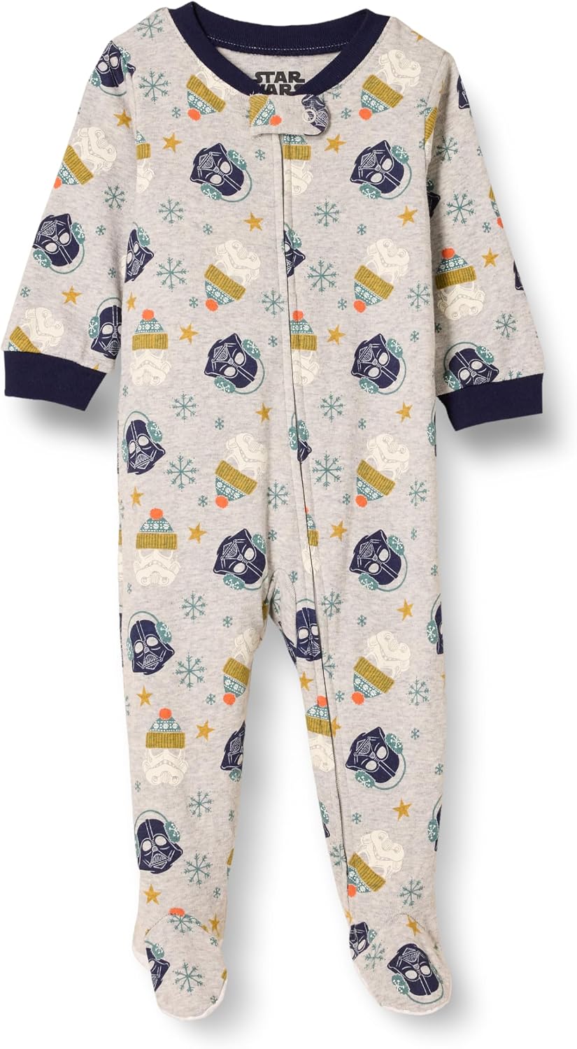 Thumbnail 6 de Amazon Essentials Disney | Marvel | Star Wars Pigiama aderente con piedi per bambini, neonati e adulti