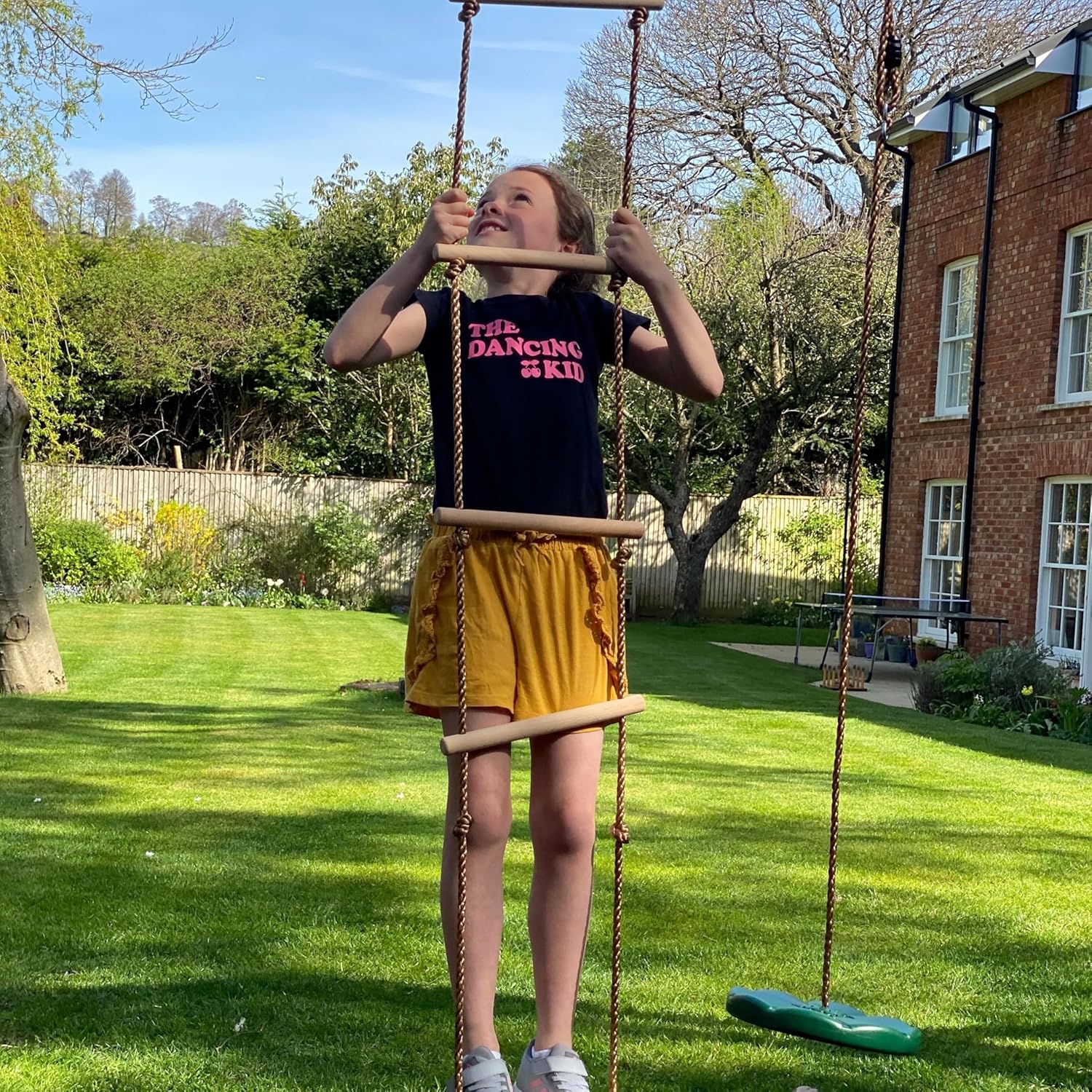 Thumbnail 5 de Jaques of London Garden Rope Ladder – wooden outdoor play equipment accessory (since 1795)